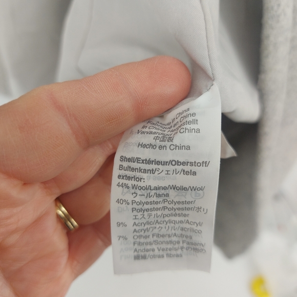 J.Crew Gray Wool City Coat - Picture 13 of 15